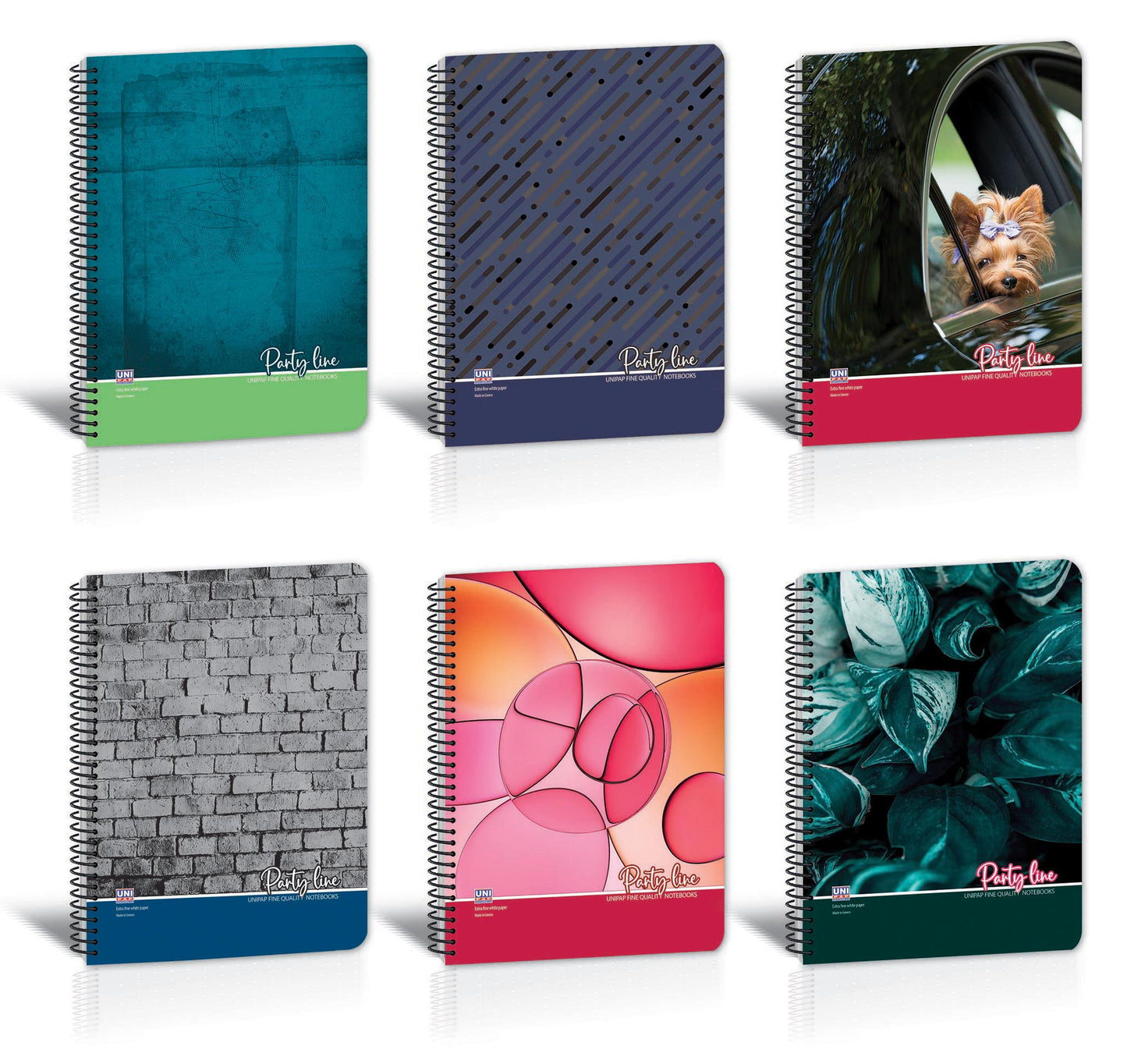 Τετράδιο σπιράλ 17x25 3 Θεμάτων