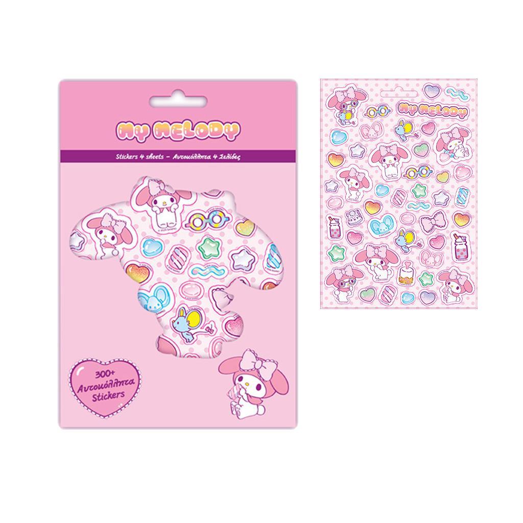 Αυτοκόλλητα 300 τμχ μπλοκ 14,5x21,5ΕΚ My Melody