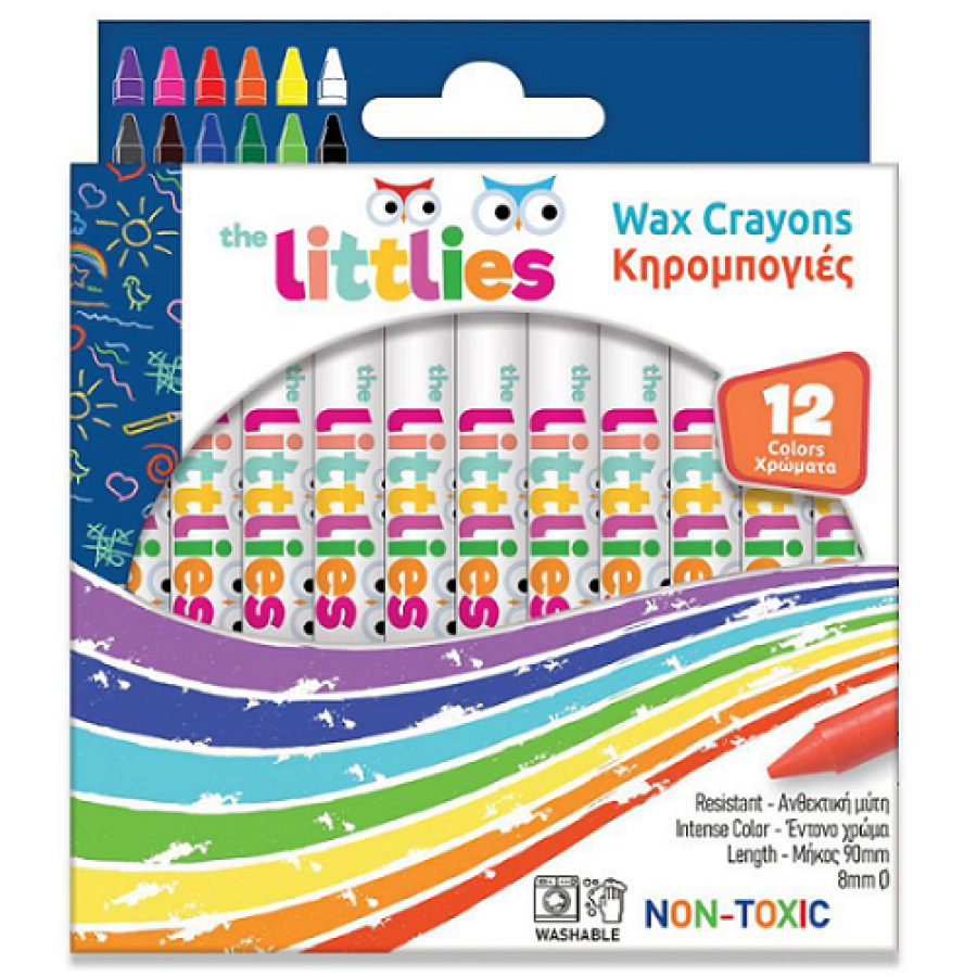 THE LITTLES XL ΚΗΡΟΜΠΟΓΙΕΣ 12 ΧΡΩΜΑΤΑ