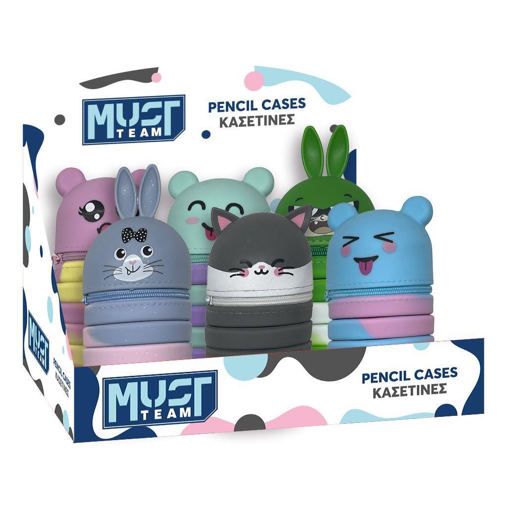 Must Κασετίνα Σιλικόνης με ζωάκια