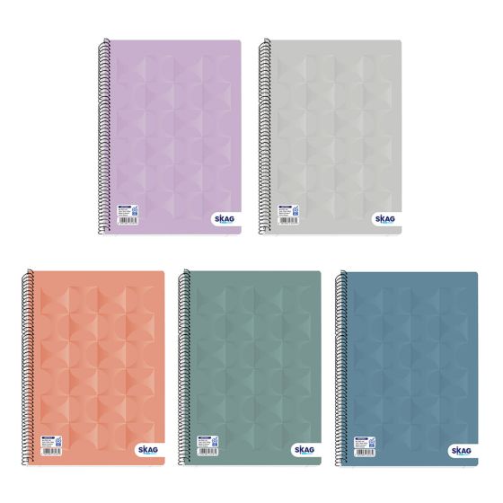 SKAG Θεματικά Τετράδια University Laminated Α4 2/3ΘΕΜ 80ΓΡ