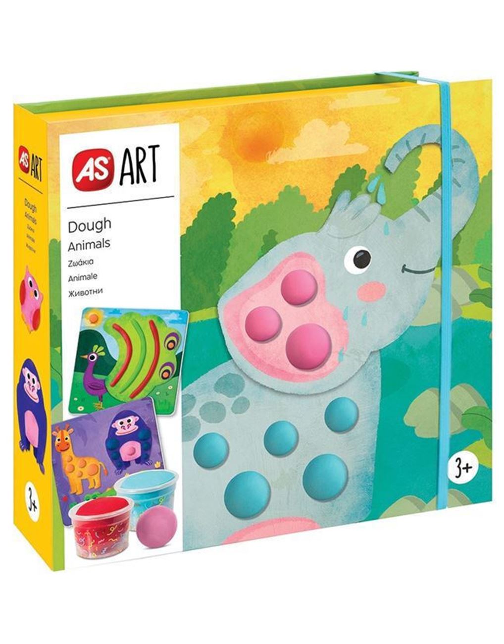 AS Κουτί Χειροτεχνίας με πλαστελίνες