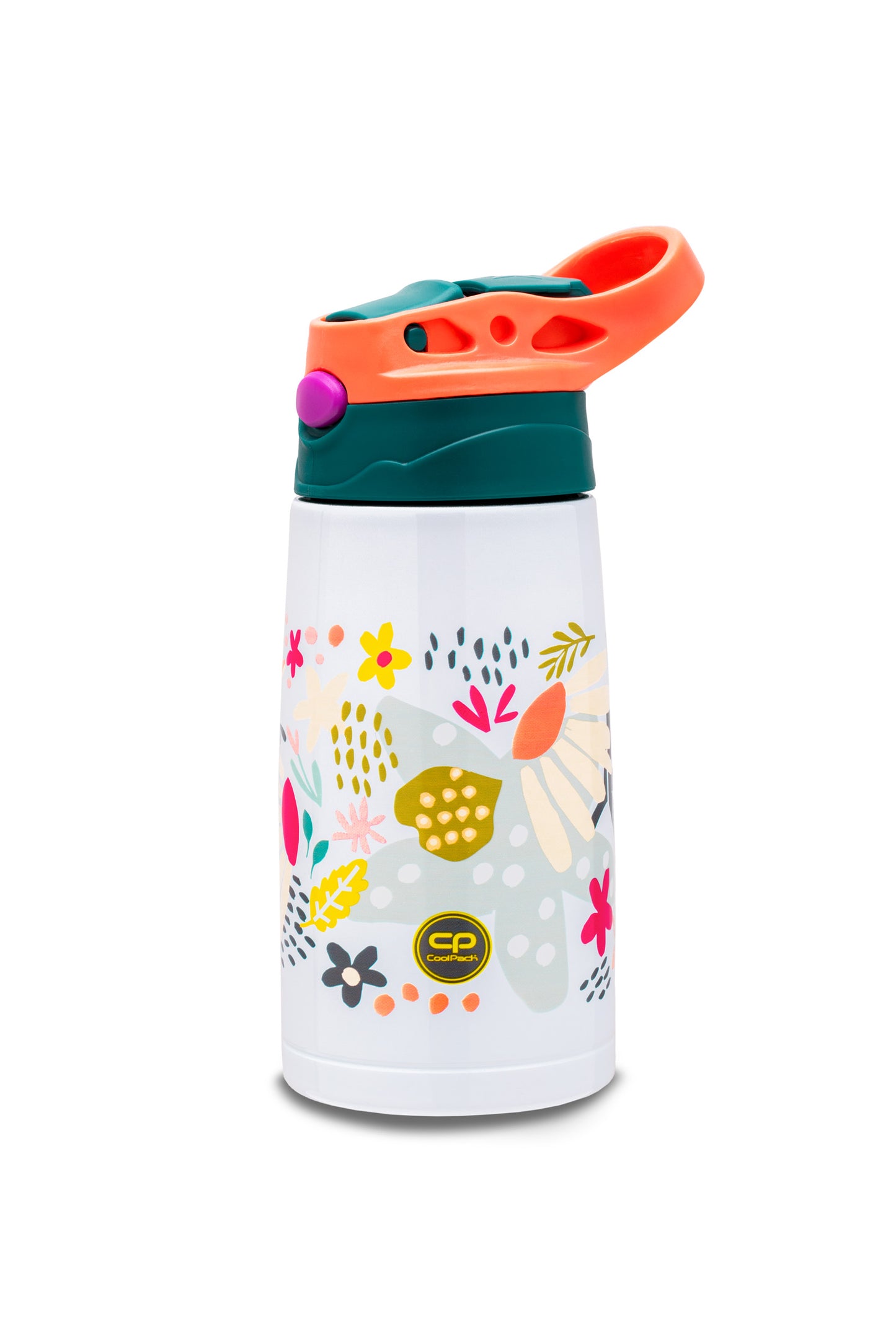 Coolpack ανοξείδωτος θερμός με καλαμάκι 350ml