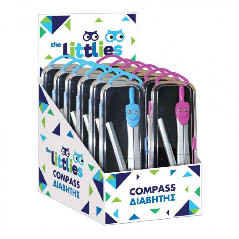 The Littlies Διαβήτης με Μολύβι σε κουτάκι 2 σχέδια