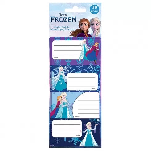 FROZEN  Ετικέτες σχολικές