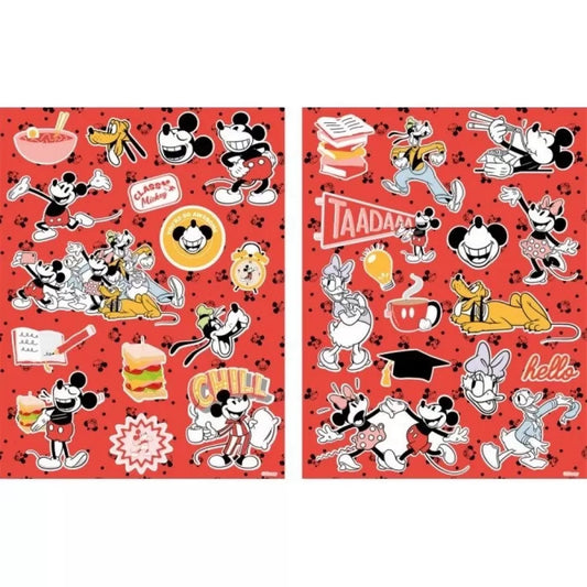 Αυτοκόλλητα δυο σελίδες Disney Mickey Mouse