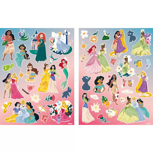 Αυτοκόλλητα δυο σελίδες Disney Princess