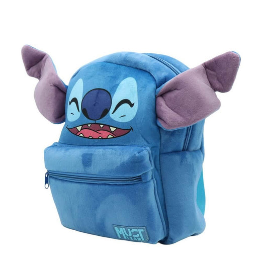 Τσάντα Πλάτης Λούτρινη Disney Stitch Must Team 2 Θήκες