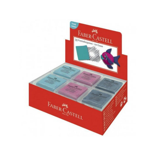 ΓΟΜΟΛΑΣΤΙΧΑ ΠΑΙΔΙΚΗ FABER CASTELL ΚΑΡΒΟΥΝΟ ASSORTED