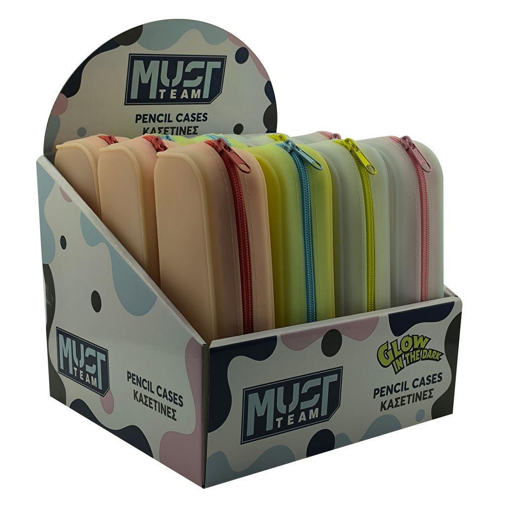 Κασετίνα Βαρελάκι Σιλικόνης Must Team Focus Φωσφορίζει στο Σκοτάδι 4 Χρώματα