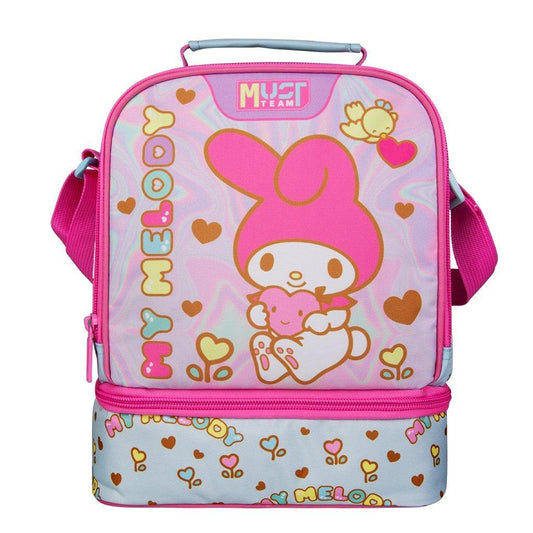 Τσαντάκι Φαγητού My Melody Must Team Ισοθερμικό με 2 Θήκες