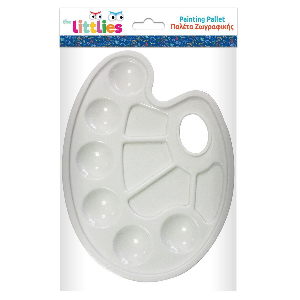 Παλέτα Ζωγραφικής The Littlies Oval Πλαστική 10 θέσεων