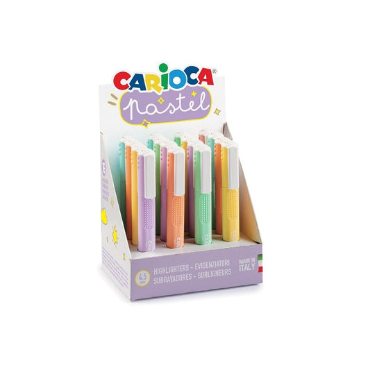 Μαρκαδόρος φωσφορούχος Carioca Pastel