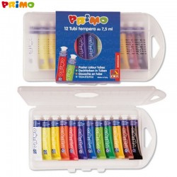 Τέμπερα Μεταλλικό Σωληνάριο 75ml 12 Χρωμάτων