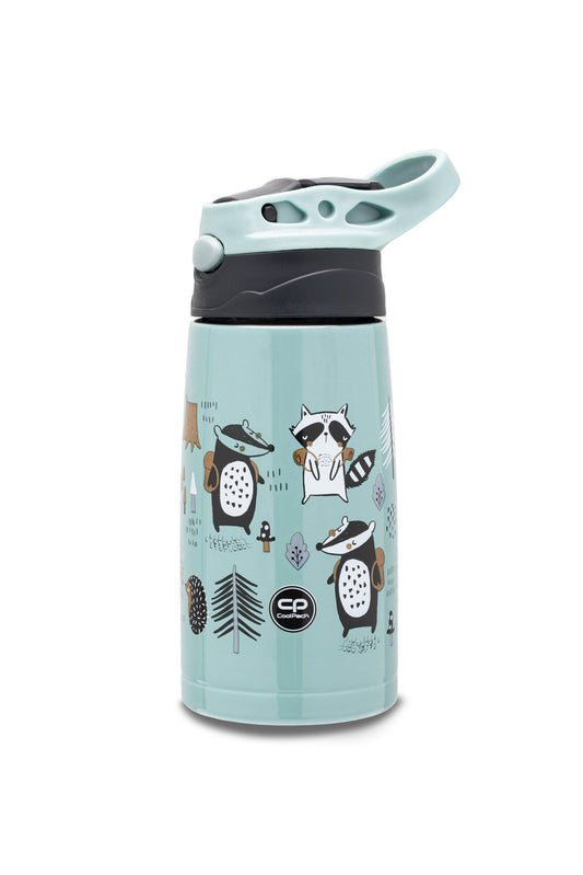 Coolpack ανοξείδωτος θερμός με καλαμάκι Animals 350ml