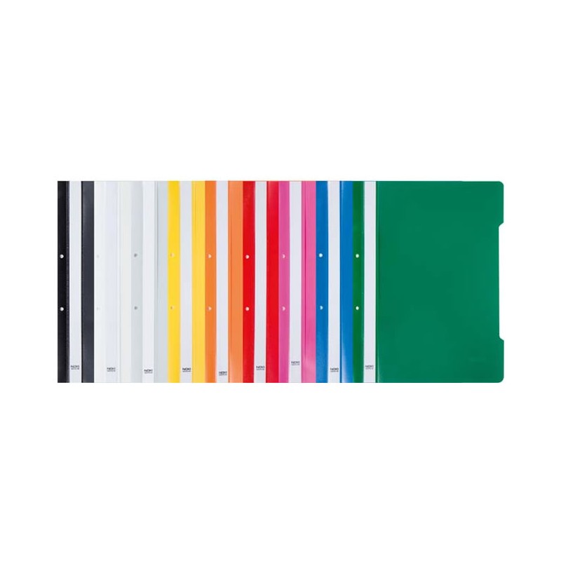 Ντοσιέ Ελασμα Noki A4 Πλαστικό ΚΙΤΡΙΝΟ με Οπες